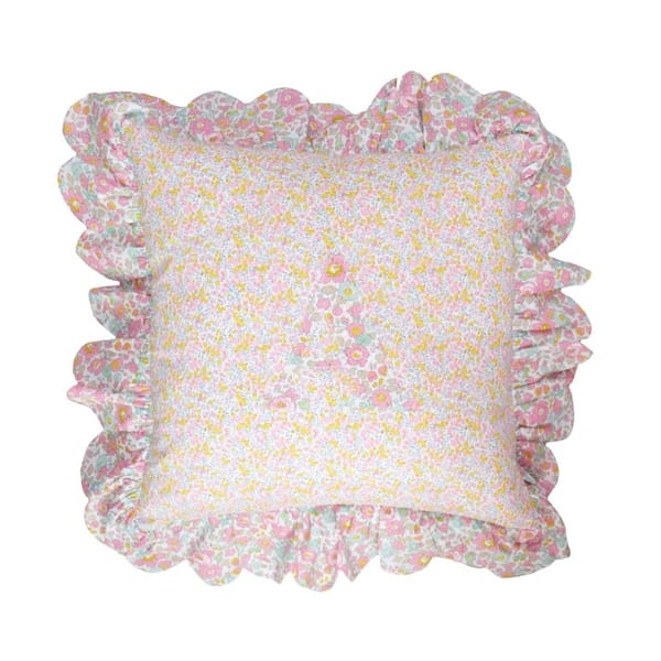 coco and wolf Personalised Cushion made with Liberty Fabric - newborn baby gifts