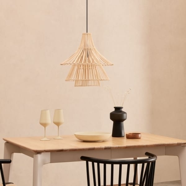 cult furniture skylee-ceiling-shade-rattan - rattan furniture