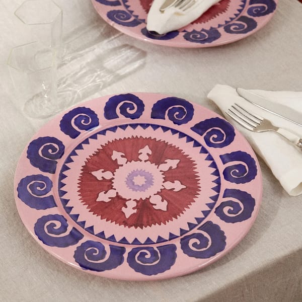 emporio sirenuse plates matches - dinner plates
