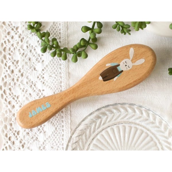 ETSY Personalised Baby Hairbrush - newborn baby gifts