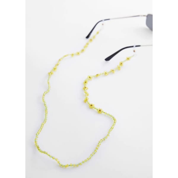 floral glasses chain Mango - retro sunglasses