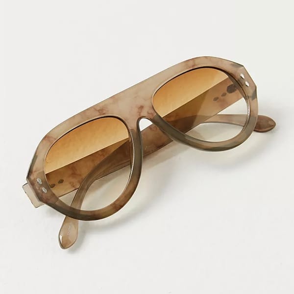 free people cruise aviators - retro sunglasses