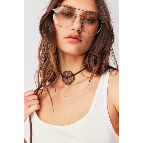 Retro sunglasses - free people georgiana sunglasses