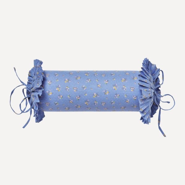 glassette PROJEKTITYYNY Kimppu bolster cushion, cornflower - easy home update