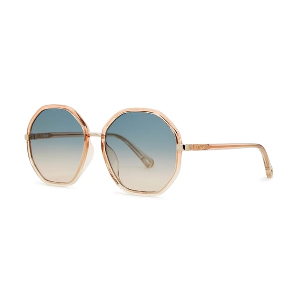 harvey nichols chloe octagon frames - retro sunglasses