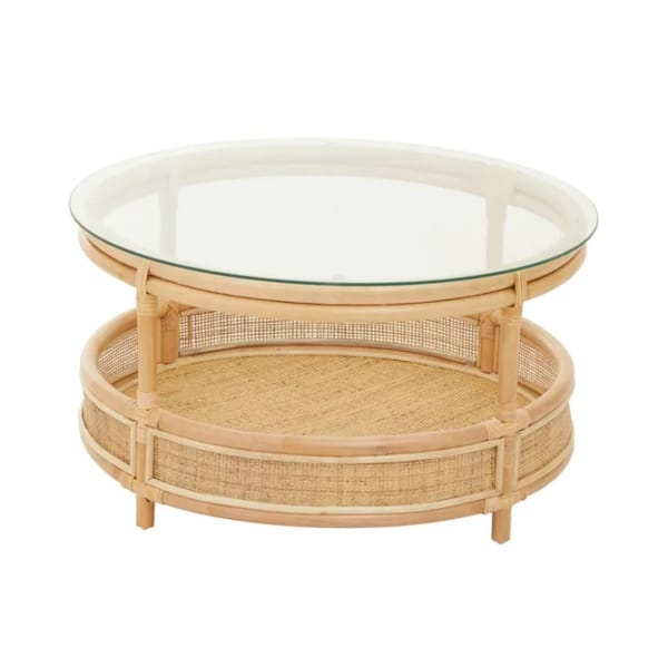 hm coffee table - rattan furniture