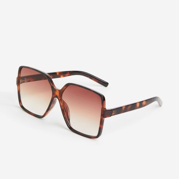 hm oversize sunnies - retro sunglasses