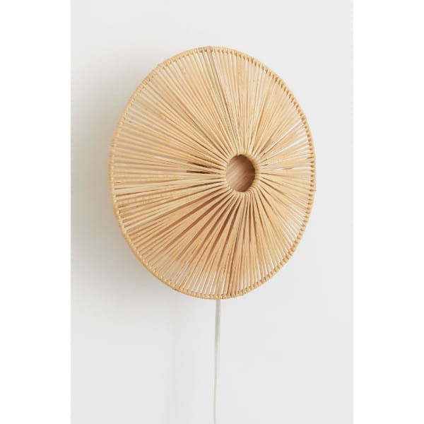hm rattan lampshade - rattan furniture