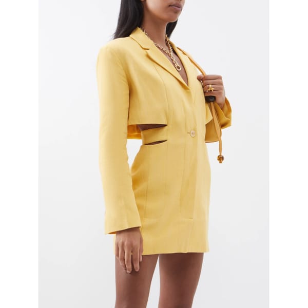 Jacquemus blazer dress - Cutout dresses