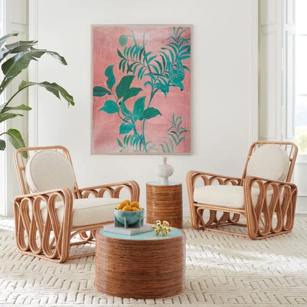 JONATHAN ADLER_Riviera_LoungeChairs - rattan furntiure