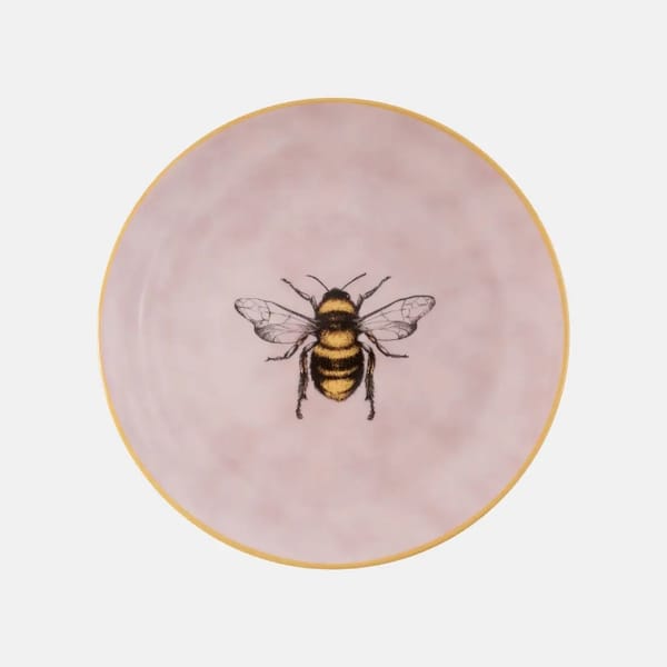 les ottomans bee plate my theresa - dinner plates