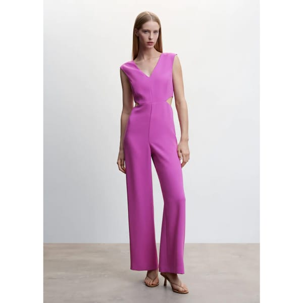 Mango long jumpsuit - Cutout dresses