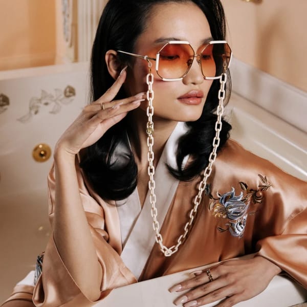 MARGOT linda farrow - retro sunglasses