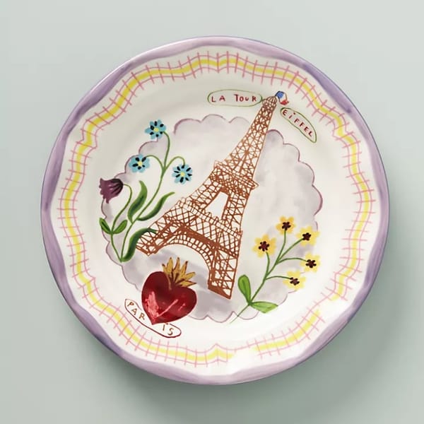 nathalie lete dinner plate at anthropologie - dinner plates