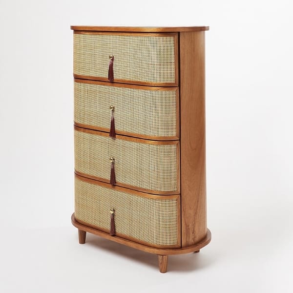 oliver bonas chest of drawers - rattan furniture