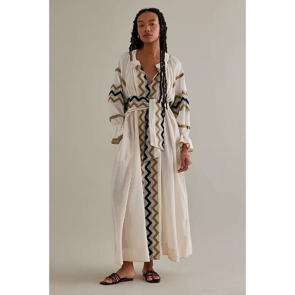 Otzias Tunic Maxi Dress - Grecian style