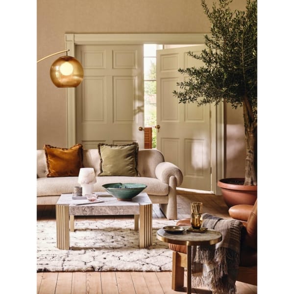soho home Athena Coffee Table, Grey Norway Marble soho home Athena Coffee Table, Grey Norway Marble