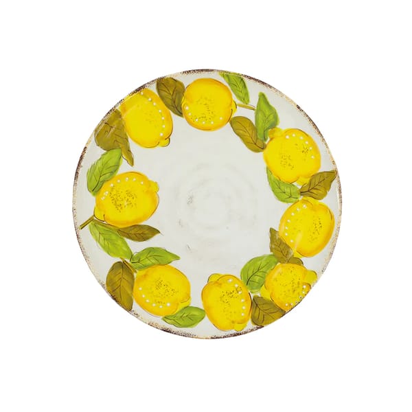 Sorrento Lemon Dinner Plate divertimenti - dinner plates
