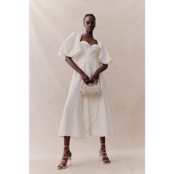 Jessica Frill Midi Dress- australian fashion brands