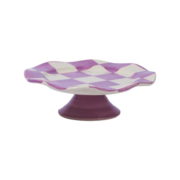 Vaisselle Boutique Cake Platter Lilac - dessert bowls