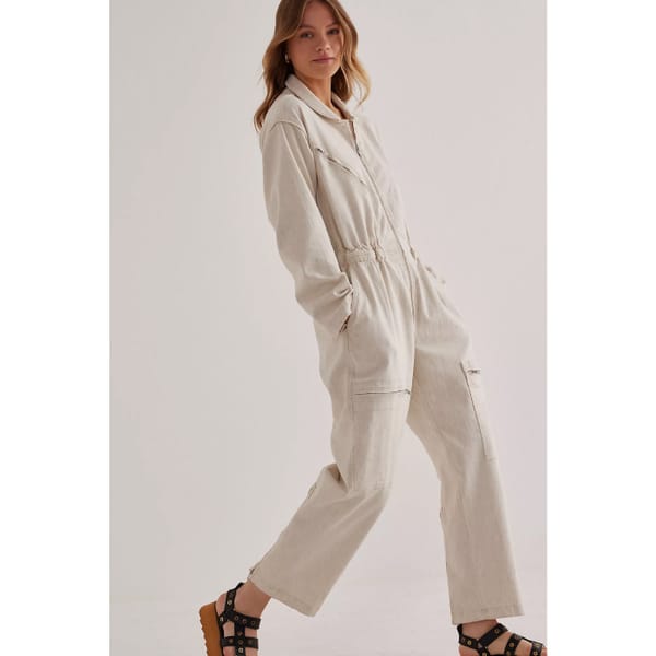 anthropologie Seventy + Mochi Amelia Denim Jumpsuit - mango x simon miller