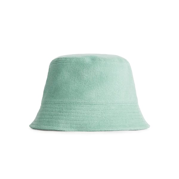 arket Cotton Towelling Bucket Hat - what to take to a festival