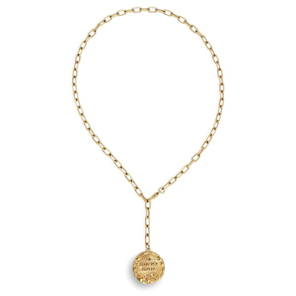 NOVA Y NECKLACE - GOLD - striped shirts