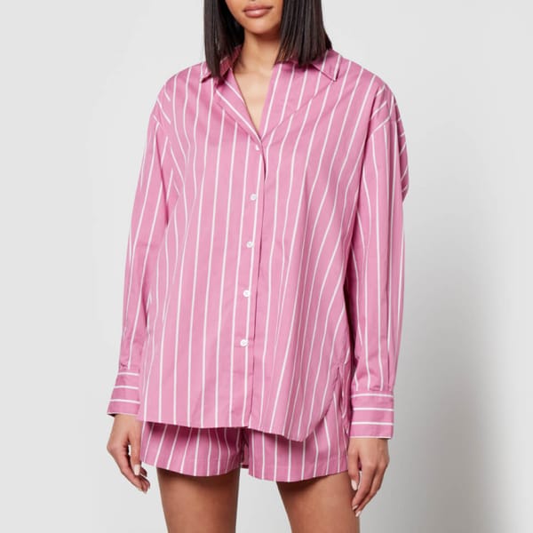 Faithfull The Brand Daija Striped Cotton-Poplin Shirt - striped shirts