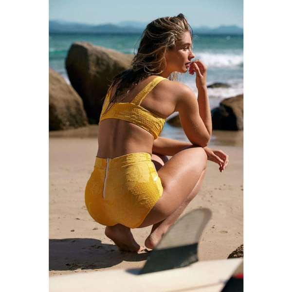 Seea Georgia High-Waist Surf Bottoms - surfer style
