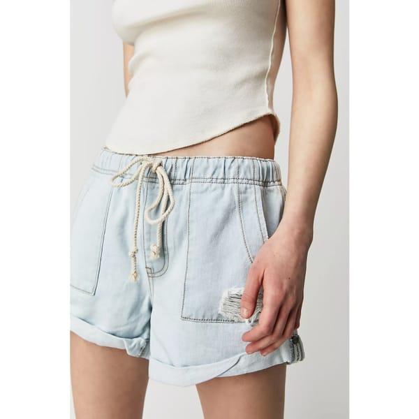 freepeople Shabby Bandit Shorts - surfer style