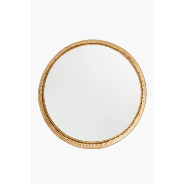 Large Rattan Mirror - statemen mirror