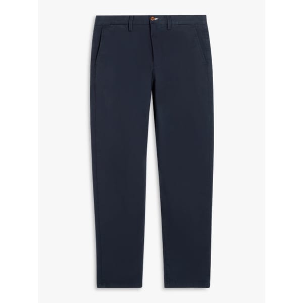 GANT Straight Fit Twill Chinos, Marine - heritage brand, john lewis