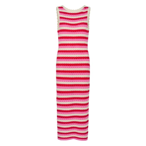 harvey nichosl KITRI Bunty striped crochet maxi dress £165 - surfer style