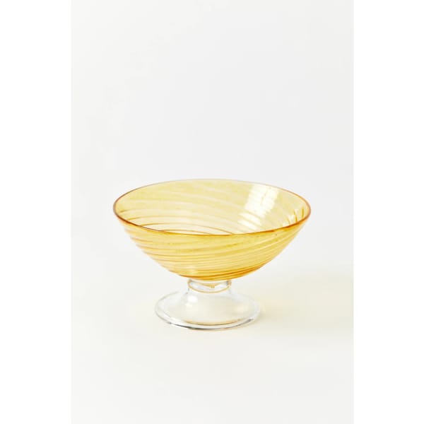 houses and parties GOLD TWIST DESSERT COMPOTE (1) - dessert bowls