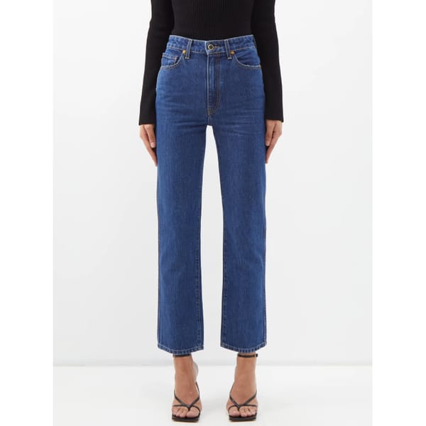 KHAITE Abigail straight-leg jeans- quiet luxury
