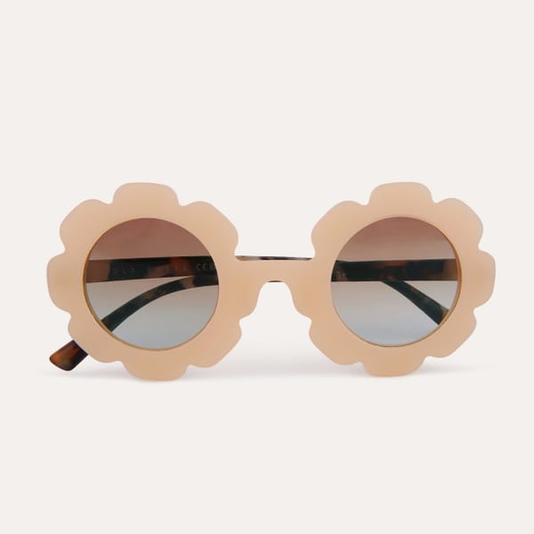 kidly Flower Sustainable Sunglasses - what to take to a festival