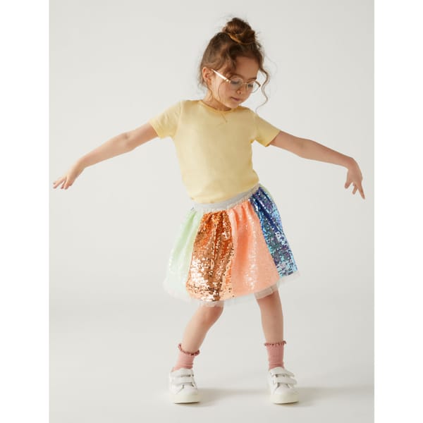 M_S Sequin Tutu Skirt (2-8 Yrs) - what to take to a festival
