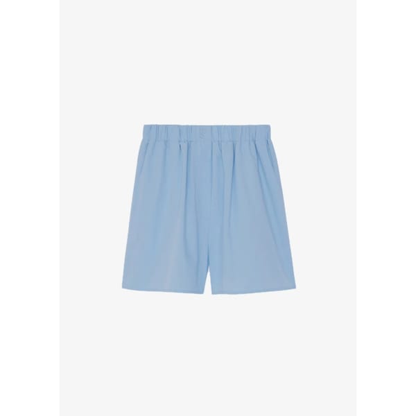 THE FRANKIE SHOP Lui organic cotton-poplin boxer shorts - striped shirts