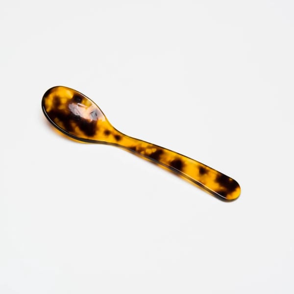 my uncles house tortoishell spoons - dessert bowls