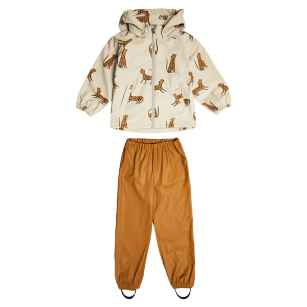 mytheresa LIEWOOD Moby rain jacket and stirrup pants set - what to take to a festival