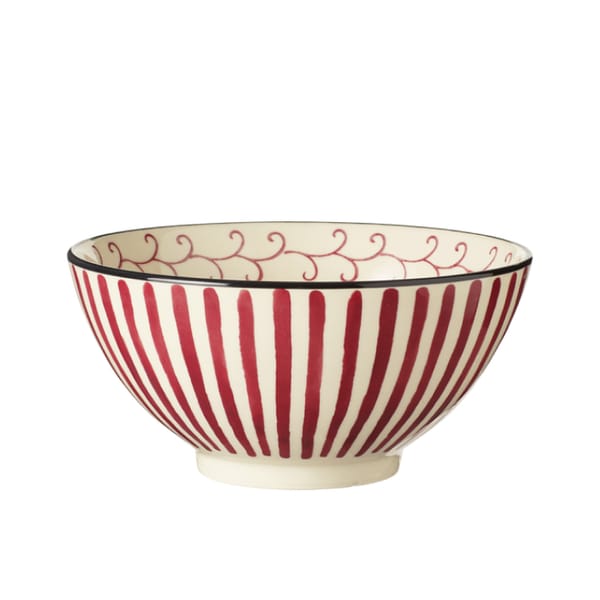 Set of Four Kintaro Bowls - Cochineal - dessert bowls