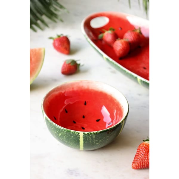rockett st george Watermelon Bowl- dessert bowls
