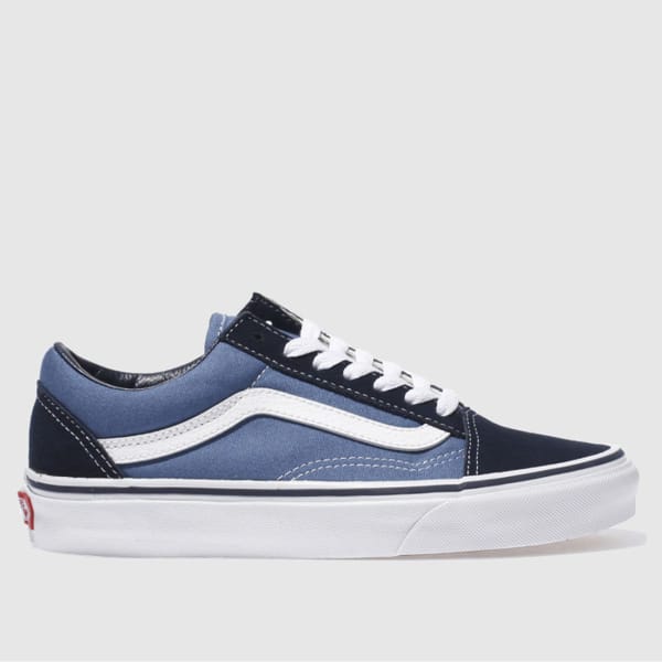 Vans old skool trainers in navy & white £65.00 - surfer style