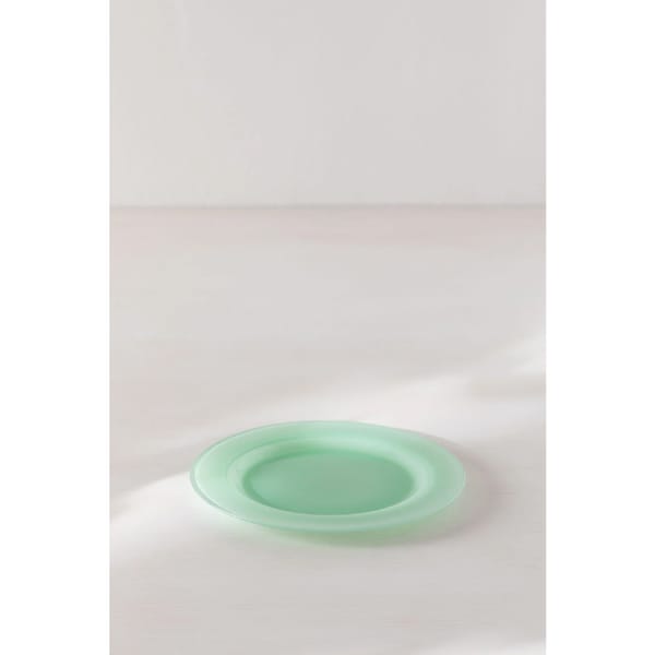 Pack of 4 Dessert Plates Ainara Crystal - dessert bowls
