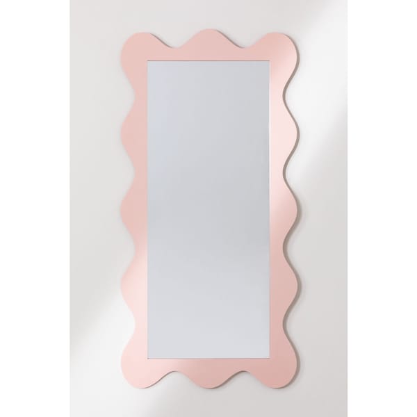 Rectangular Wall Mirror in MDF Mergan - statemen mirror