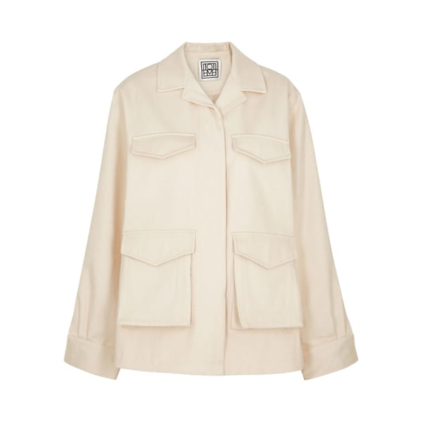 TOTÊME Army cotton jacket - quiet luxury