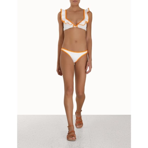 Halcyon Crochet Frill Bikini Halcyon Crochet Frill Bikini Halcyon Crochet Frill Bikini Halcyon Crochet Frill Bikini Halcyon Crochet Frill Bikini HALCYON CROCHET FRILL BIKINI- australian fashion brands