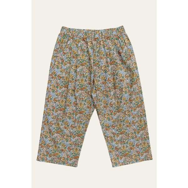 Hudson Trouser in Liberty 'Penstemon Road' Print- childrens clothing brands