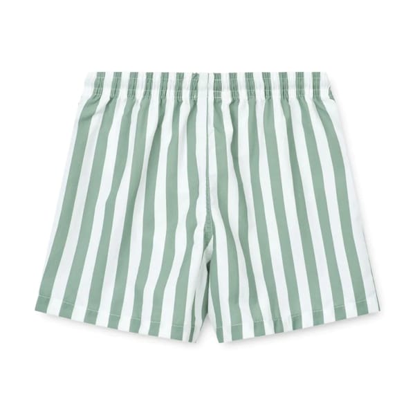 Liewood Duke Board Shorts Stripe - Stripe Peppermint- childrens clothing brands