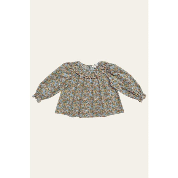 Marigold Blouse in Liberty _Penstemon Road_ Print- childrens clothing brands
